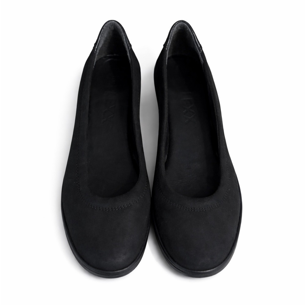 The Flexx Black Wedge Heel Comfort Shoes Women’s 8.5 Slip On Work Casual - Picture 2 of 6